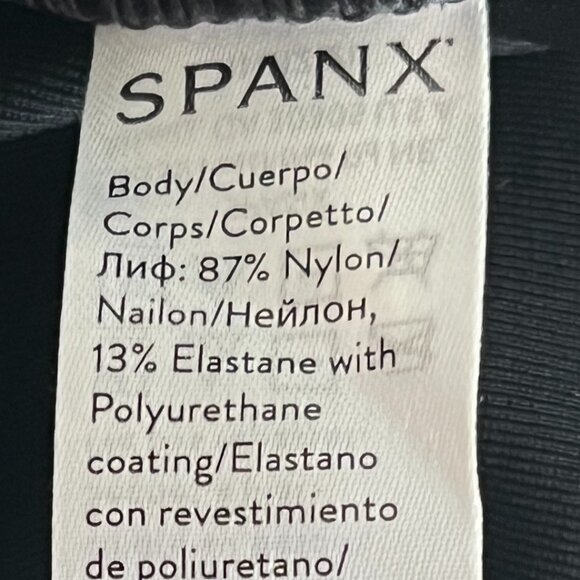 Spanx Leggings Size XS T Faux Leather Shaping Slimming - Picture 7 of 10